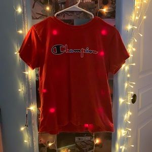 Red Champion Shirt